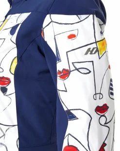 Veste de ski Ecandies bleue