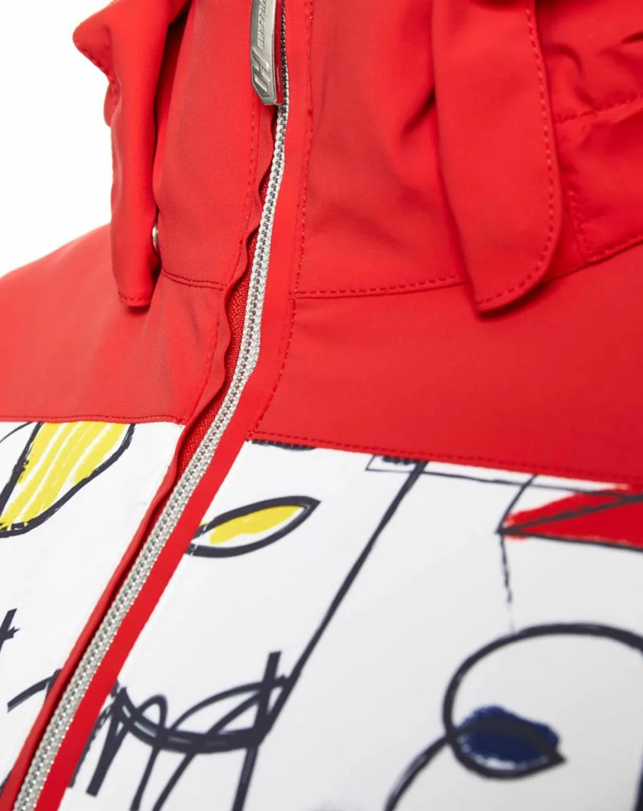 Veste de ski Ecandies rouge