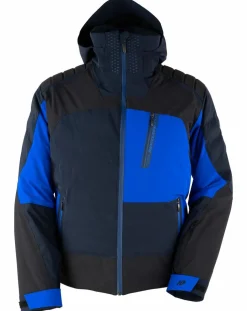 Veste de ski Ferrand bleu/marine/noir