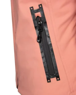 Veste de ski Geod fausse fourrure rose