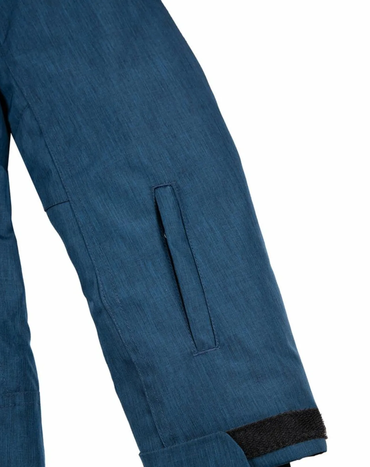 Veste de ski Geod JR fausse fourrure bleu foncé