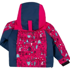 Veste de ski Looney rose/bleu