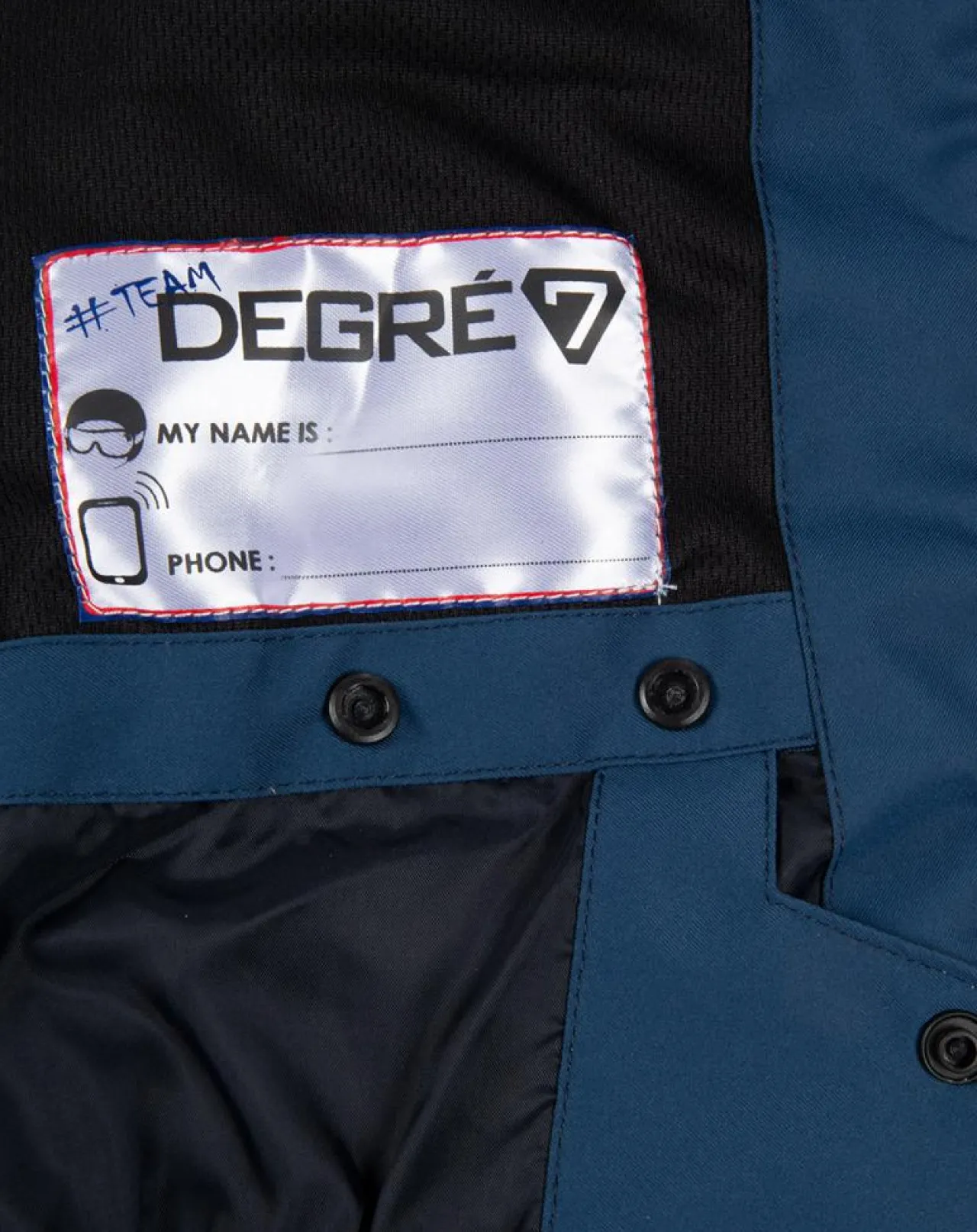 Veste de ski Looney rose/bleu