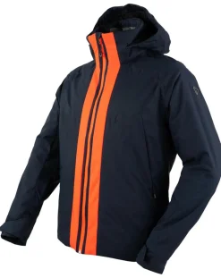 Veste de ski Miage bleu foncé/orange