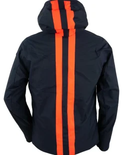 Veste de ski Miage bleu foncé/orange