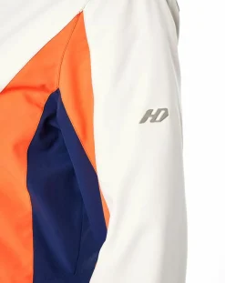 Veste de ski Sella écru/orange