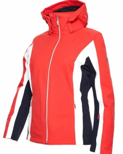 Veste de ski Sella rouge