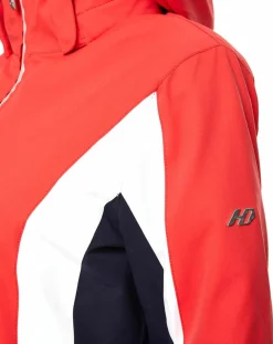 Veste de ski Sella rouge