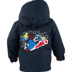 Veste de ski Slide bleu foncé