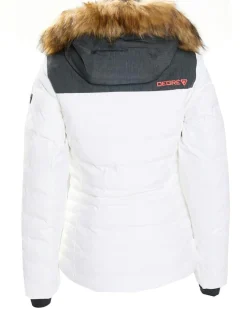 Veste de ski Traqui blanche