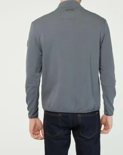 Veste de survêtement zippée Amr Pro Down gris/noir