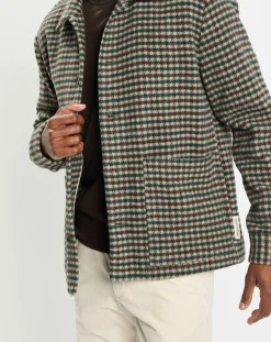 Veste de travail en Laine mélangée Manteco multicolore