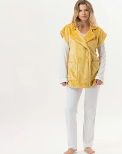 Veste d'intérieur en peluche flanelle Essentiel pollen