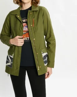 Veste droite Militaire kaki
