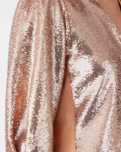 Veste Elsie beige/doré