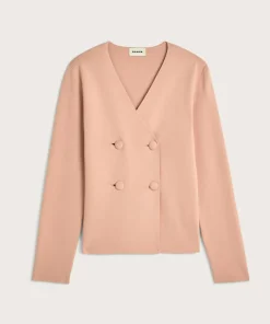 Veste Emmia rose poudre