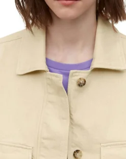 Veste en Coton & Lin Cop beige