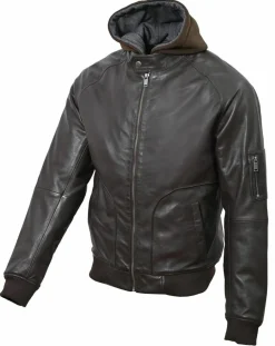 Veste en Cuir Jul marron