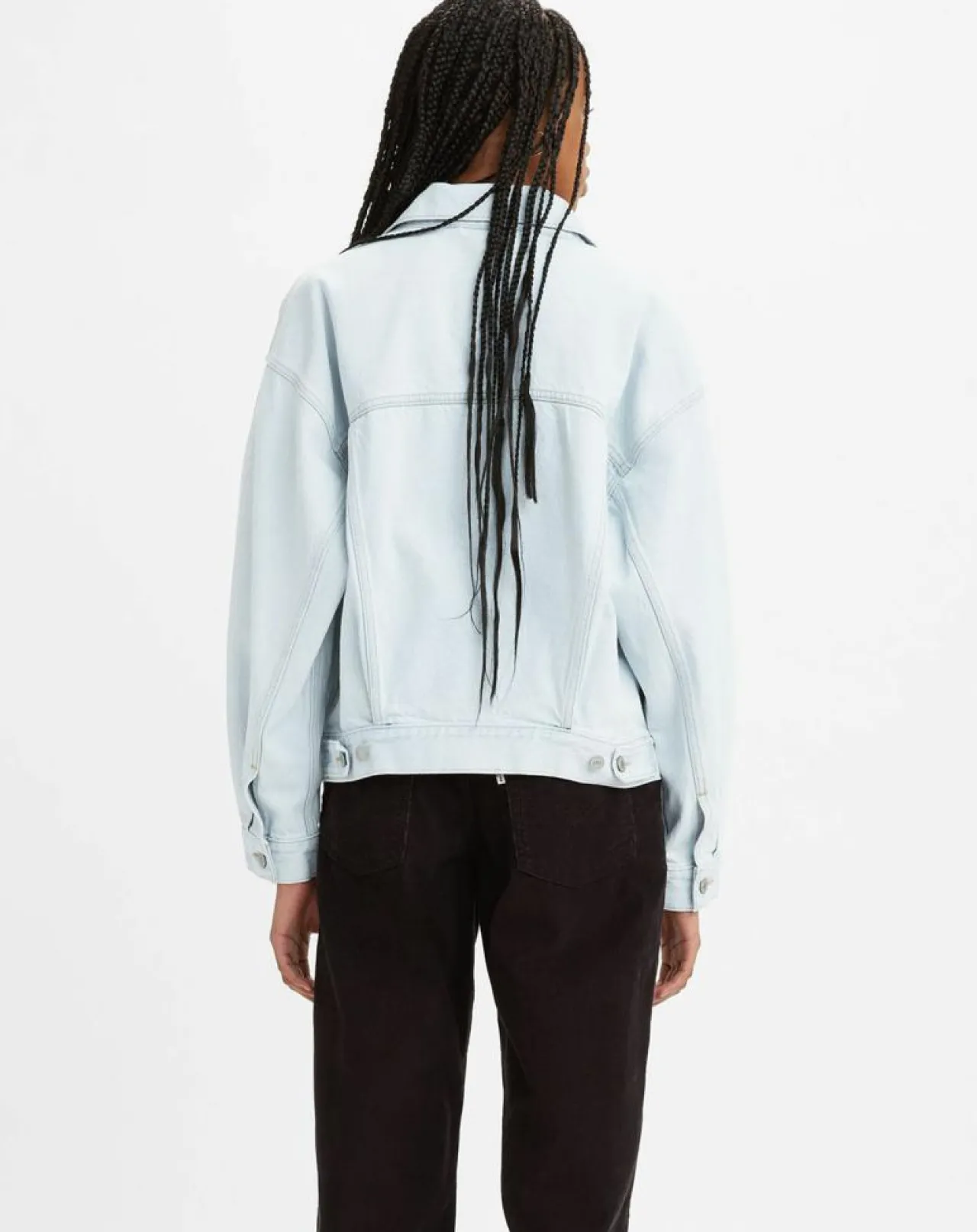 Veste en Jean 90'S Trucker bleu clair