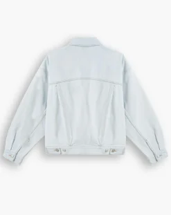 Veste en Jean 90'S Trucker bleu clair