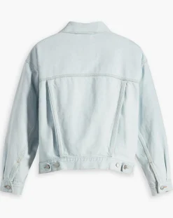 Veste en Jean 90'S Trucker bleu clair