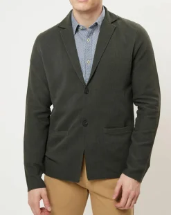 Veste en jersey kaki