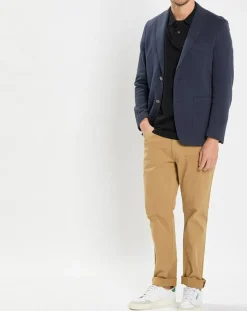 Veste en jersey regular fit bleu marine