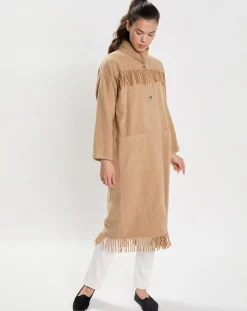 Veste en Laine mélangée Foehn beige