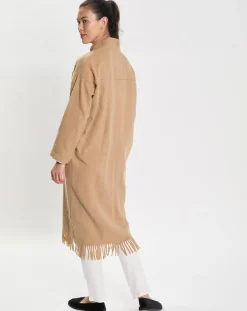 Veste en Laine mélangée Foehn beige