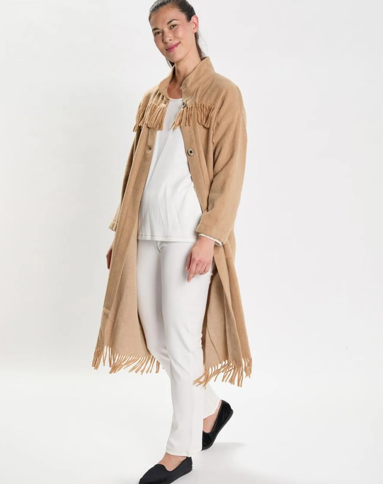 Veste en Laine mélangée Foehn beige