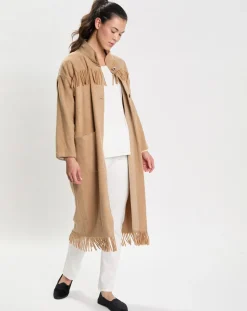 Veste en Laine mélangée Foehn beige