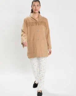 Veste en Laine mélangée Foehn beige