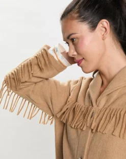 Veste en Laine mélangée Foehn beige