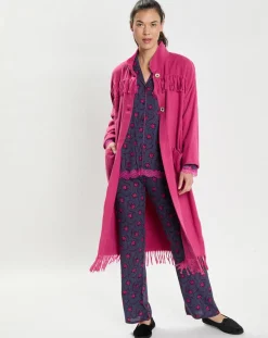 Veste en Laine mélangée Foehn pivoine