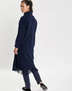 Veste en Laine mélangée Foehn bleu marine