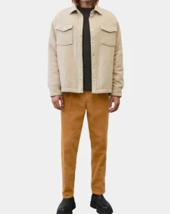 Veste en Laine mélangée Thermor beige