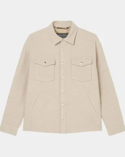 Veste en Laine mélangée Thermor beige