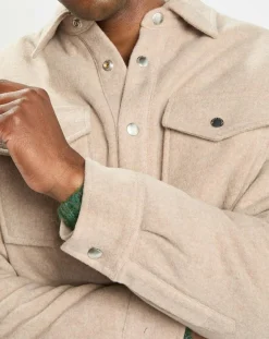 Veste en Laine mélangée Thermor beige