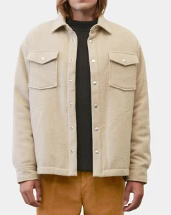 Veste en Laine mélangée Thermor beige