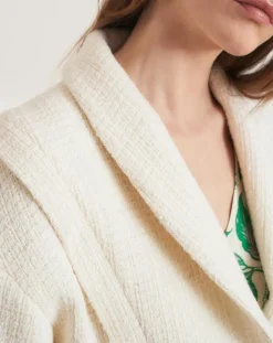 Veste en Laine mélangée Valentin écrue