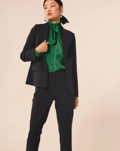 Veste en Laine mélangée Vanny nocturne