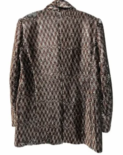 Veste en sequins Louna café