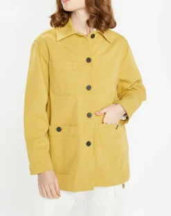 Veste en Twill Loom kaki clair