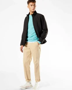 Veste Full Zip Standcollar noire