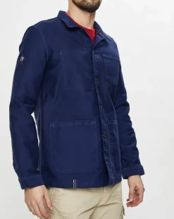 Veste Jean de Nîmes Work Paul bleu moyen