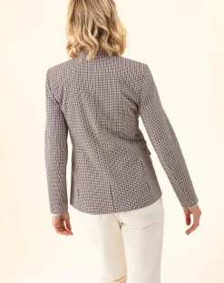 Veste Laurel pied e poule