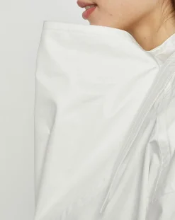 Veste longue à enfiler Friso blanche