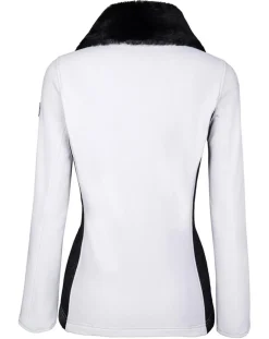 Veste Manon D fausse fourrure blanche