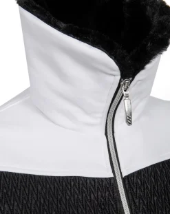 Veste Manon D fausse fourrure blanche