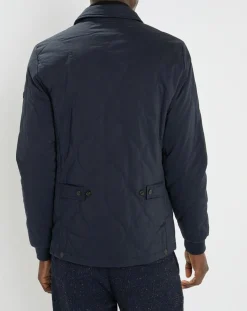 Veste matelassée bleu marine